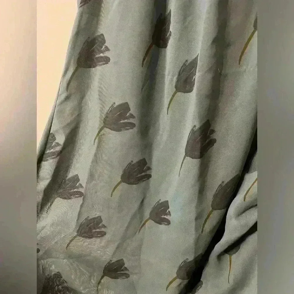 Cabi Tulip Tunic With Back Tie Sheer Blouse Top S… - image 8